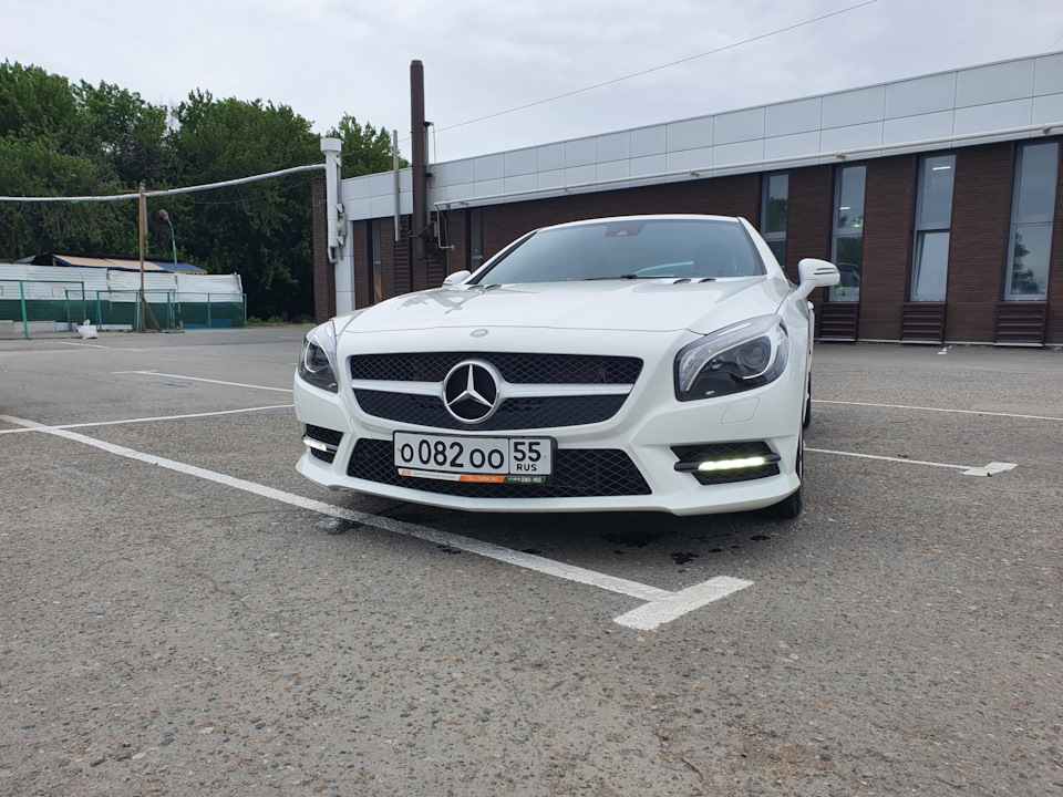Замена ГРЗ — Mercedes-Benz SL-Class (R231), 3 л, 2014 года | налоги и ...