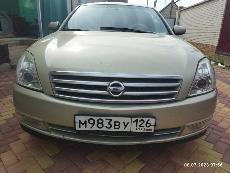 Линзы в фары, да будет свет — Nissan Teana (J31), 2 л, 2007 года ...