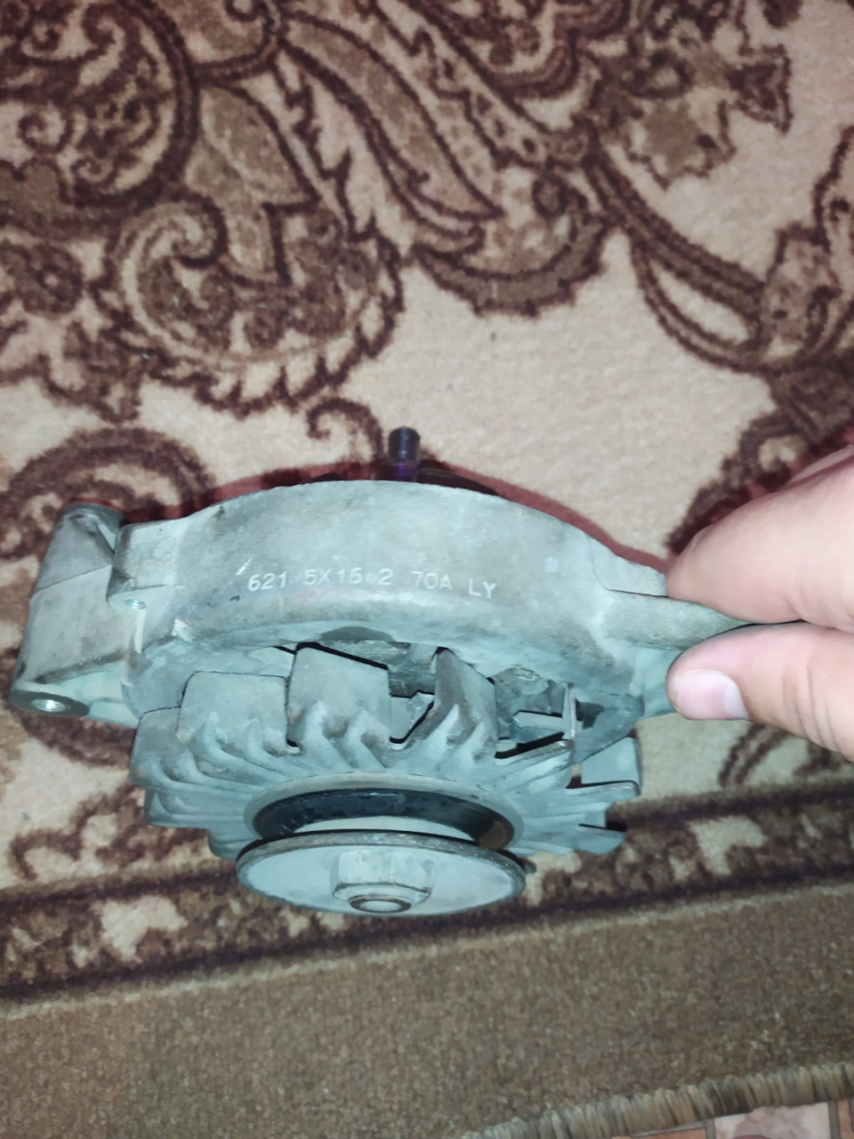 Замена генератора Опель Омега А — Opel Omega A, 2 л, 1992 года ...