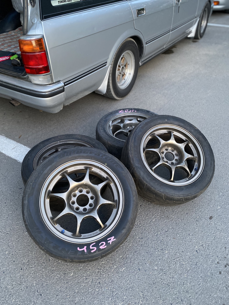 Weds tc-05 asahi tec 15 — Toyota Corolla Ceres, 1,6 л, 1993 Weds tc-05 asahi tec 15 — Toyota Corolla Ceres, 1,6 л, 1993