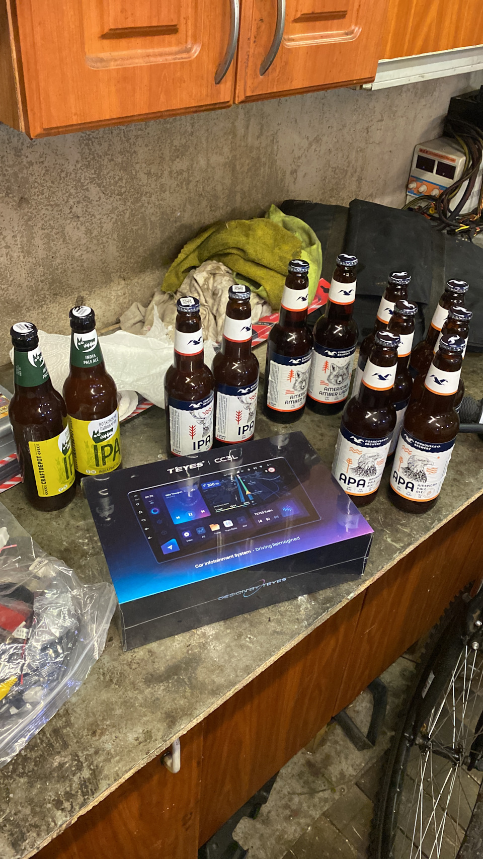 Установка Андроид магнитолы Teyes 4/32 — Toyota Estima (III), 2,4 л ...