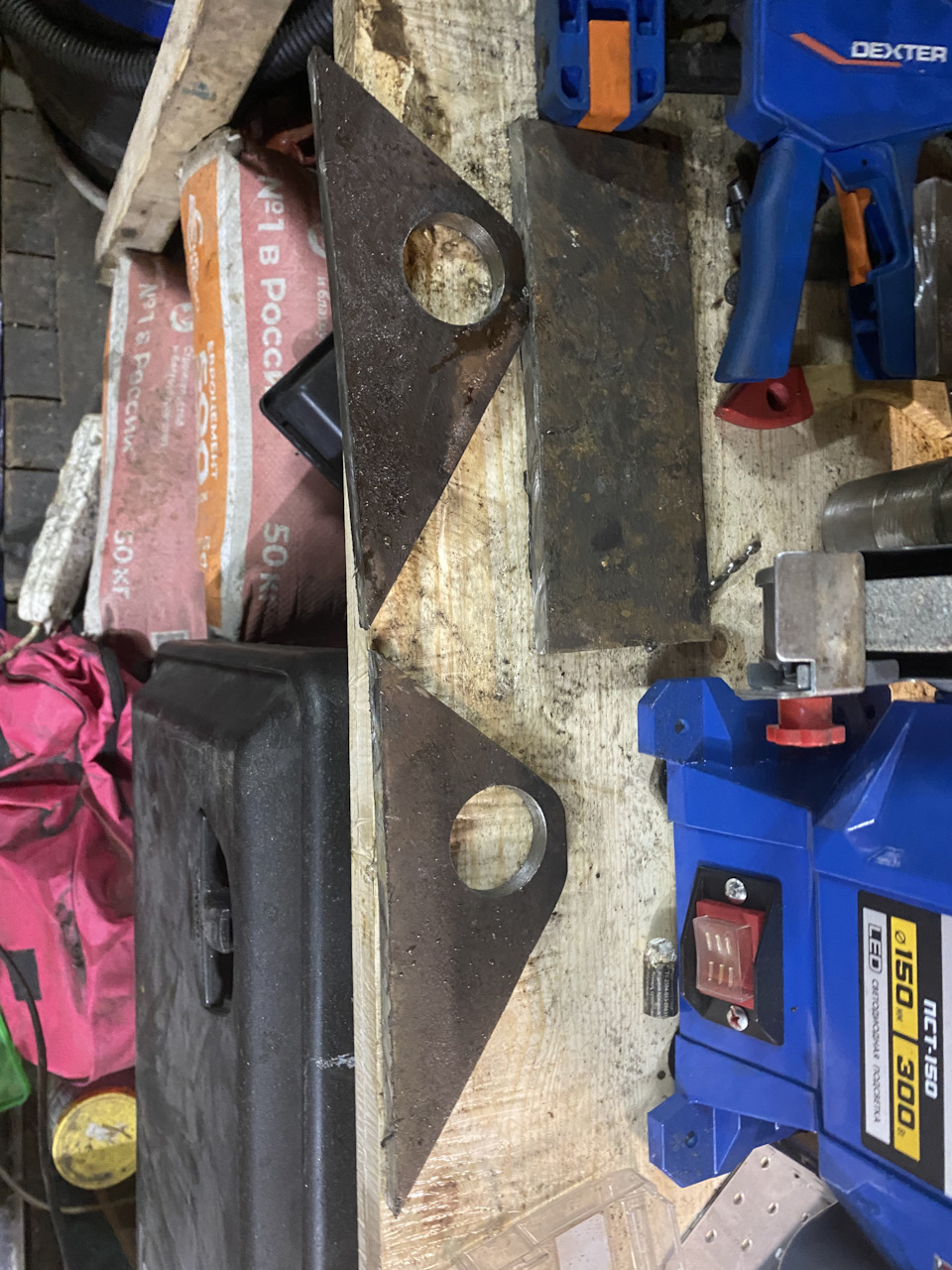 Обрезанные заготовки под 1 петлю — Mitsubishi fuso canter