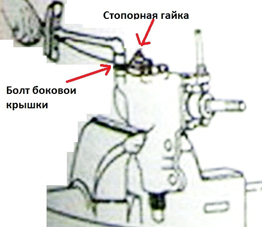 Стопорная гайка в редукторе