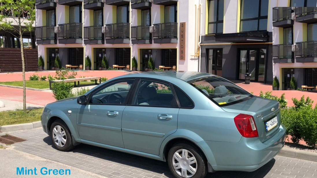 Chevrolet Lacetti Green