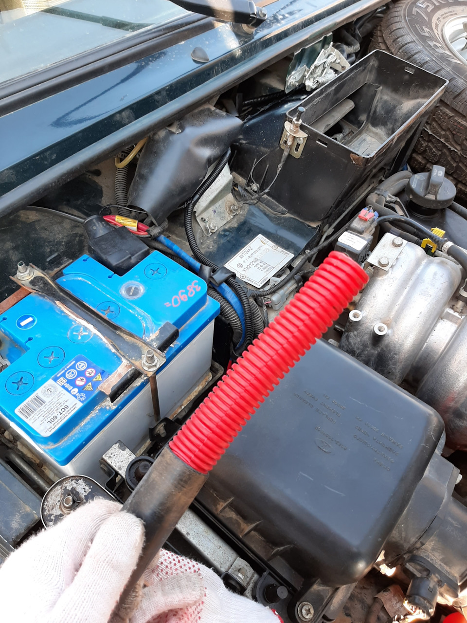 Пылесос и печка. Созданы друг для друга — LADA 4x4 3D, 1,7 л., 2014 ...