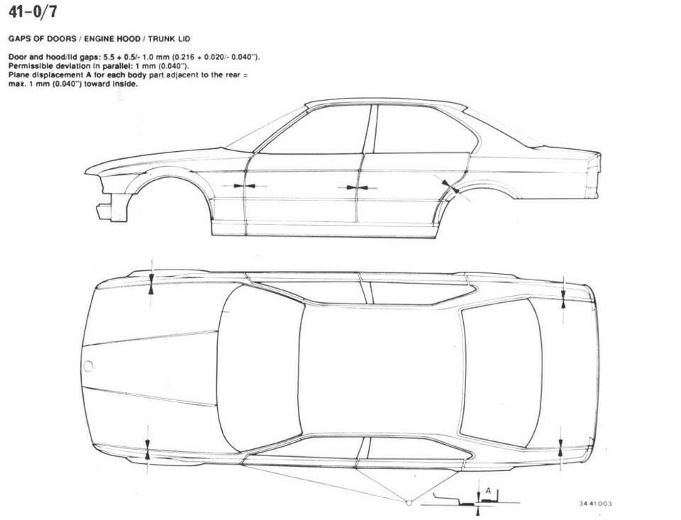 Чертеж bmw m5 e60 - 95 фото