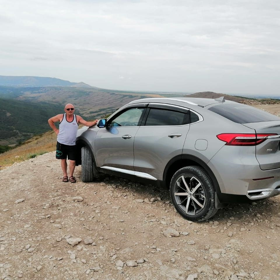 Haval f7x серый фото