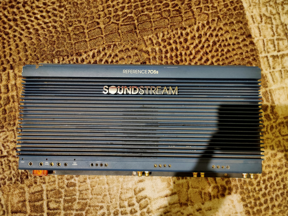 Усилитель 5 каналов SoundStream ref 705s — Skoda Octavia A5 Mk2, 1,6 л ...
