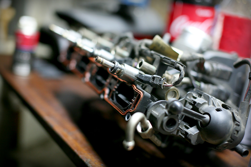 Новые форсунки заряжены. Предварительно отмыл. — Skoda Yeti