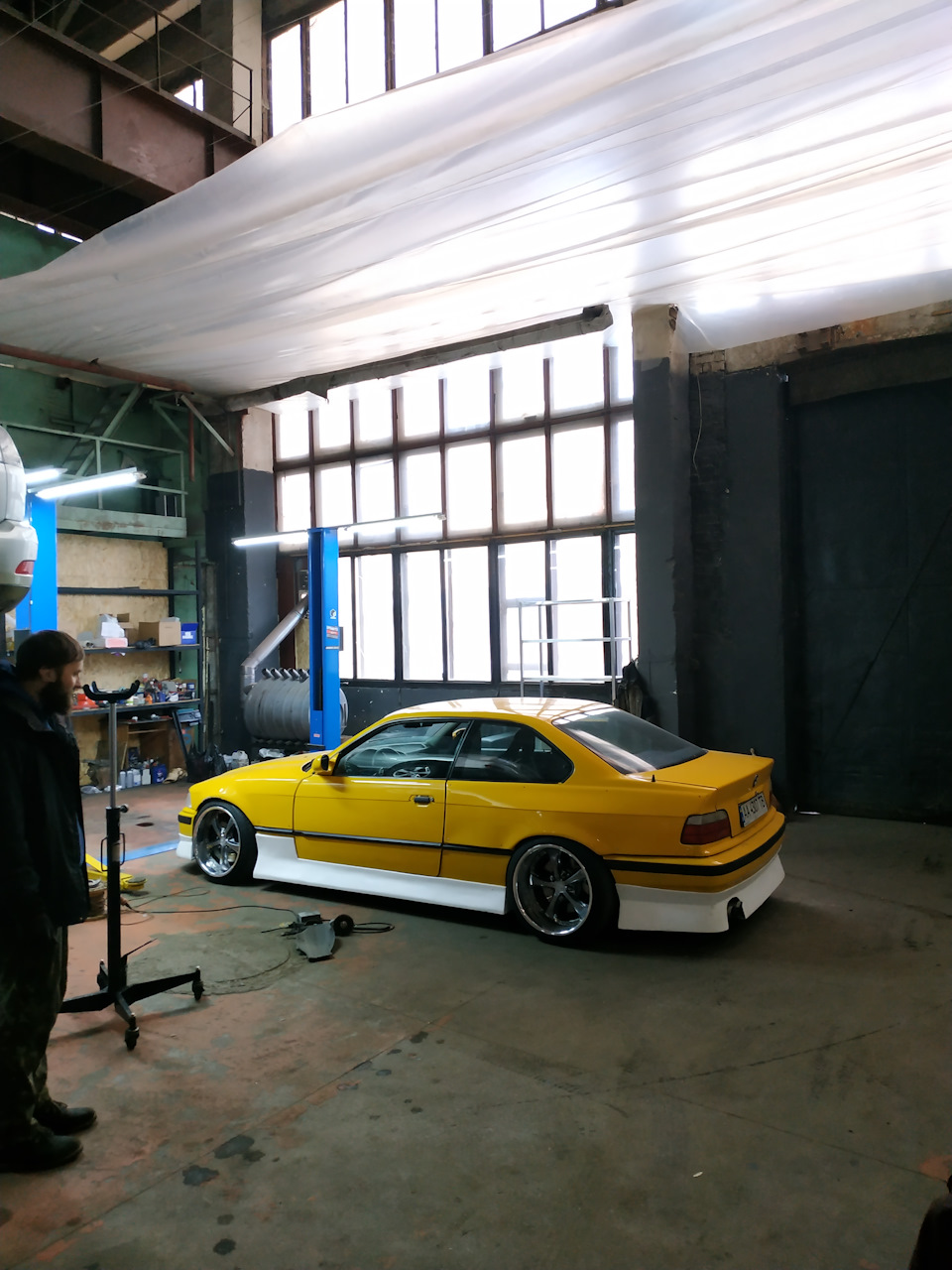 Exterior. HM-Sports BMW E36 Aero installation — BMW 3 series Coupe