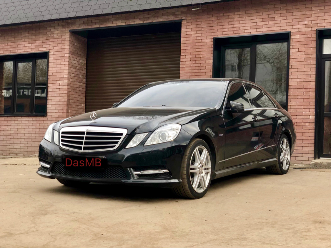 Mercedes-Benz E-Klasse W212 — Заправка кондиционера, замена ламп, SLA,  обновление ПО — DasMB на DRIVE2