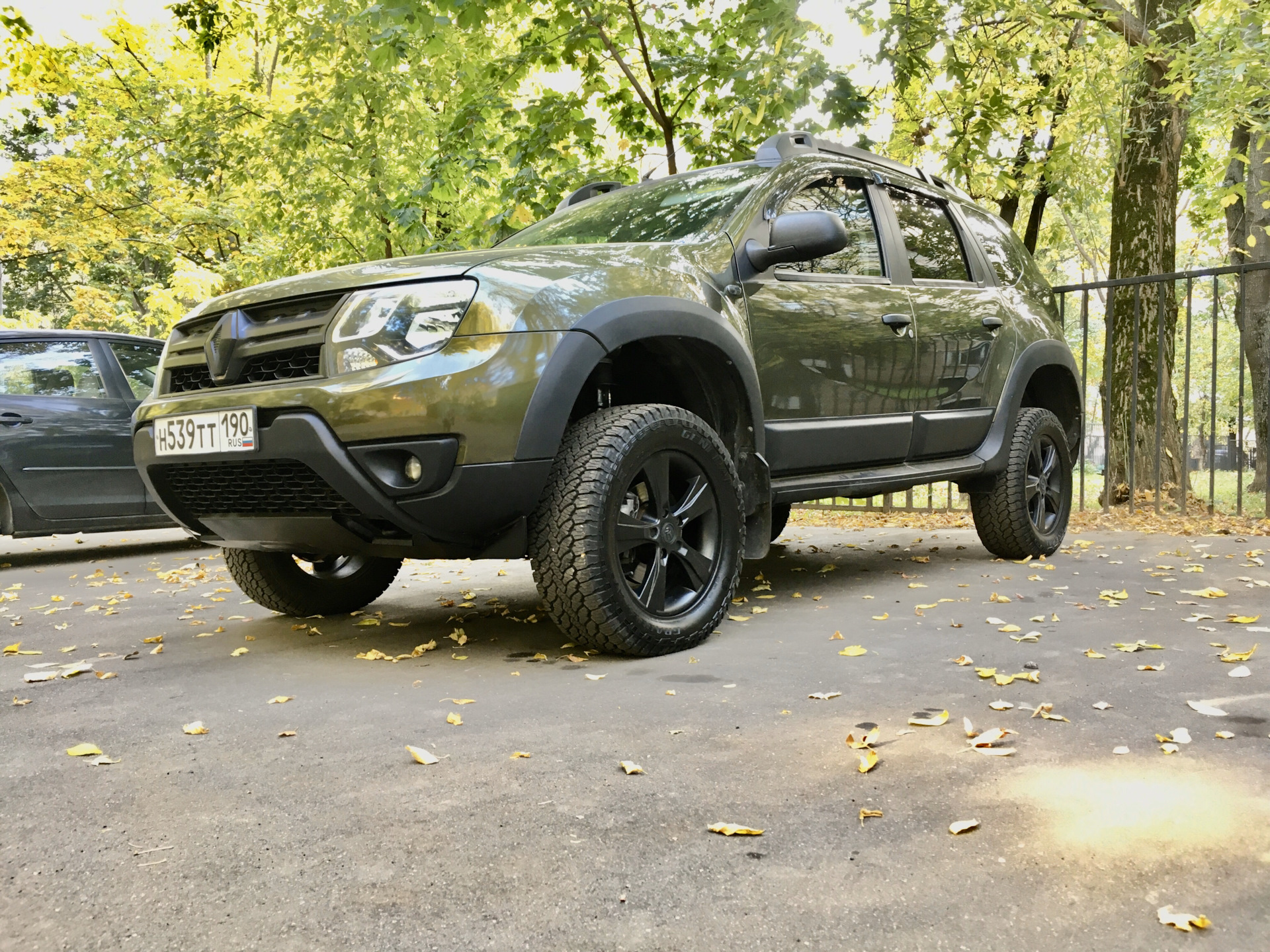 Пневмоподвеска» — Renault Duster (1G), 1,5 л, 2017 года | тюнинг | DRIVE2