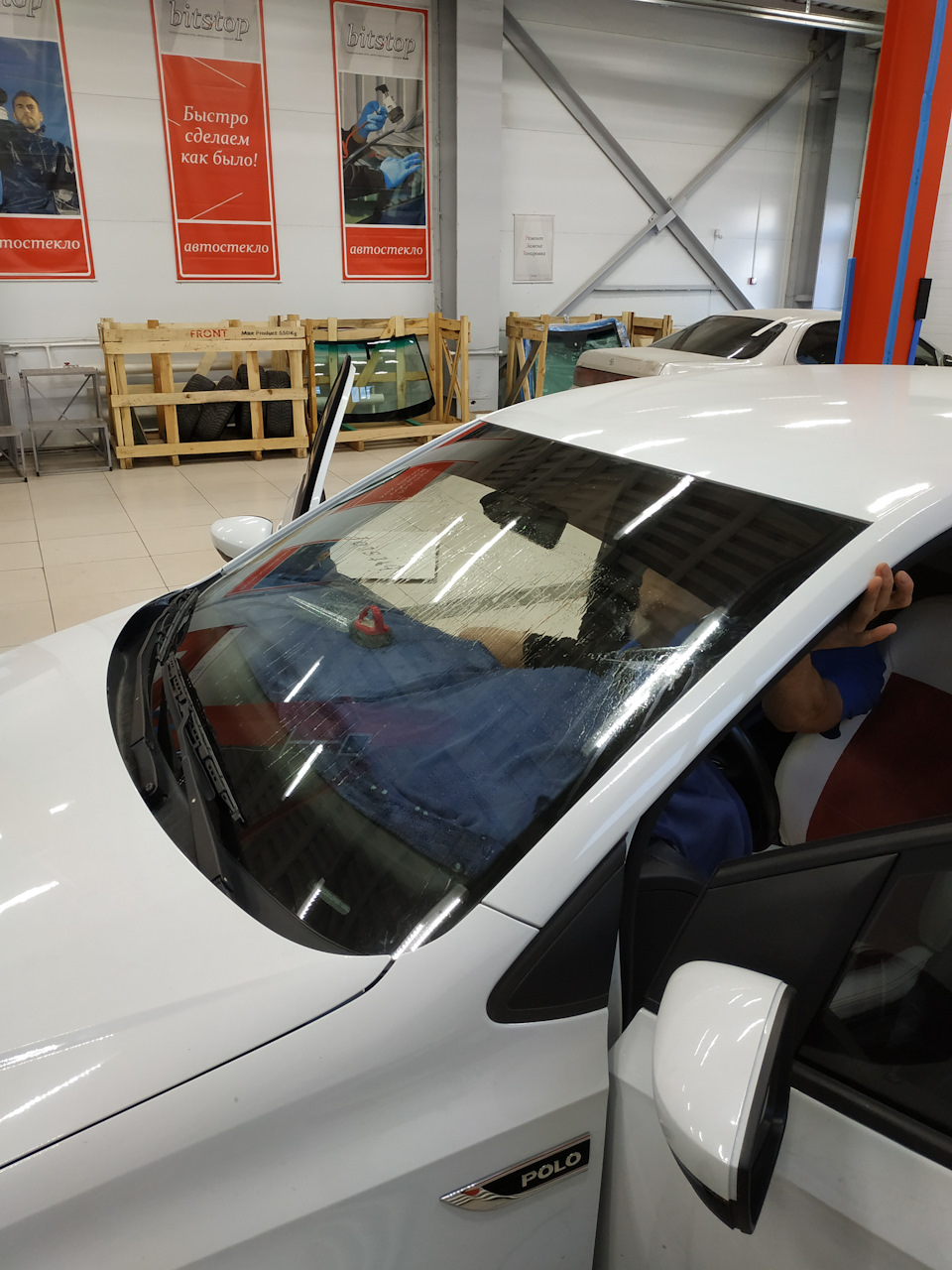 Финальный штрих. — Volkswagen Polo Sedan