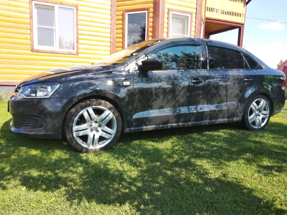 Продам колеса VW Long Beach R17 — Volkswagen Polo Sedan, 1,6 л, 2010 ...