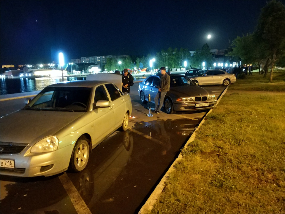 Коротко о выхлопе и нехватке давления масла на горячую — Lada Приора ...