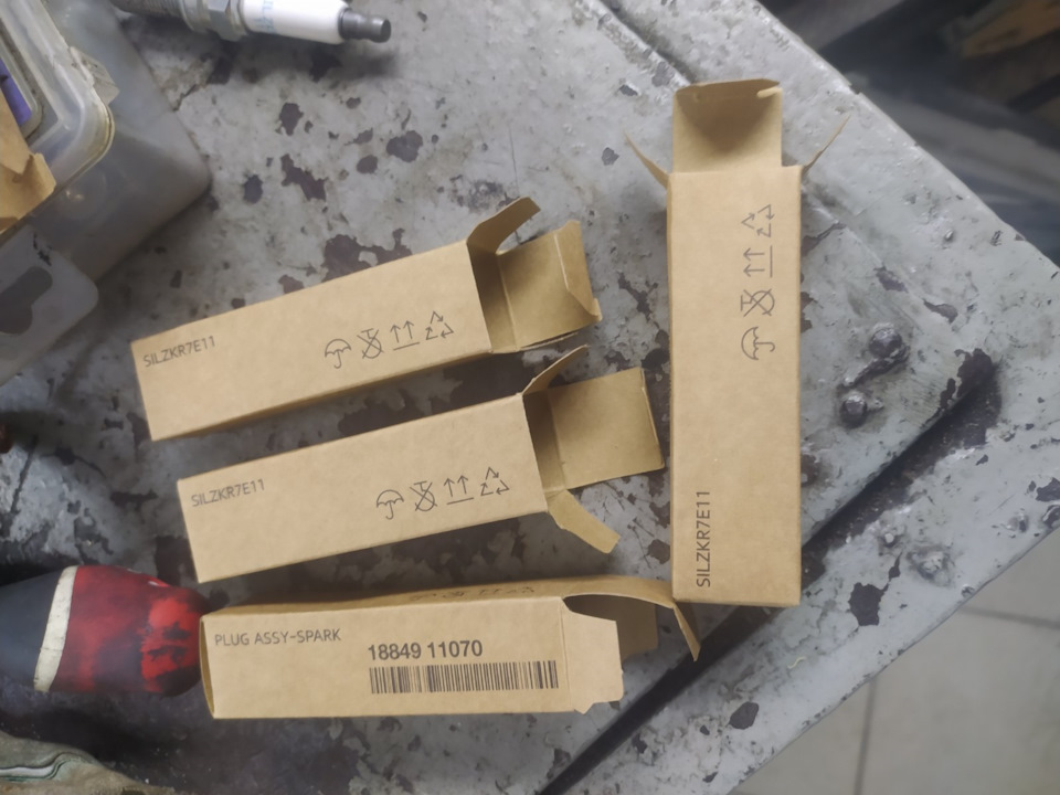 1884911070 Свечи зажигания KIA HYUNDAI | Запчасти на DRIVE2