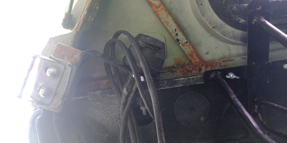 Перенос электрики фаркопа — Ford Ranger (1G), 2,5 л., 2005 года ...