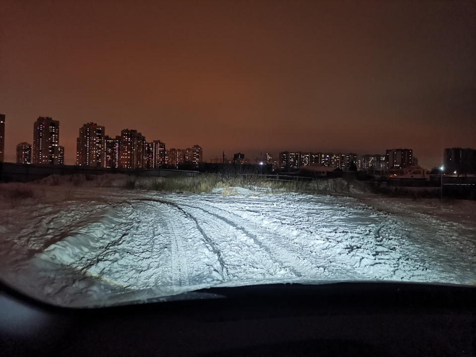 Дальний свет — Hyundai Solaris (1G)