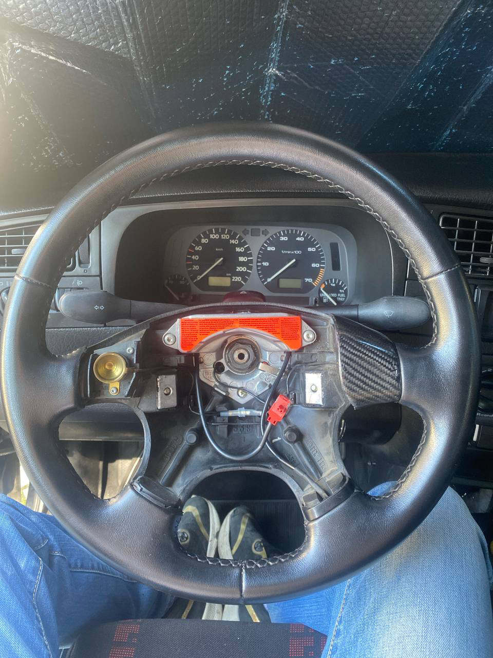 Замена подрулевого переключателя — Volkswagen Golf Mk3, 1,6 л, 1994 ...
