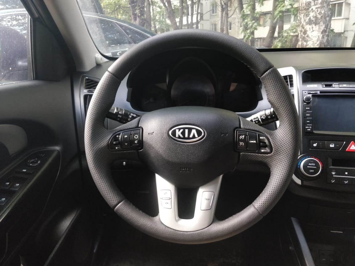 Перетяжка руля kia ceed jd