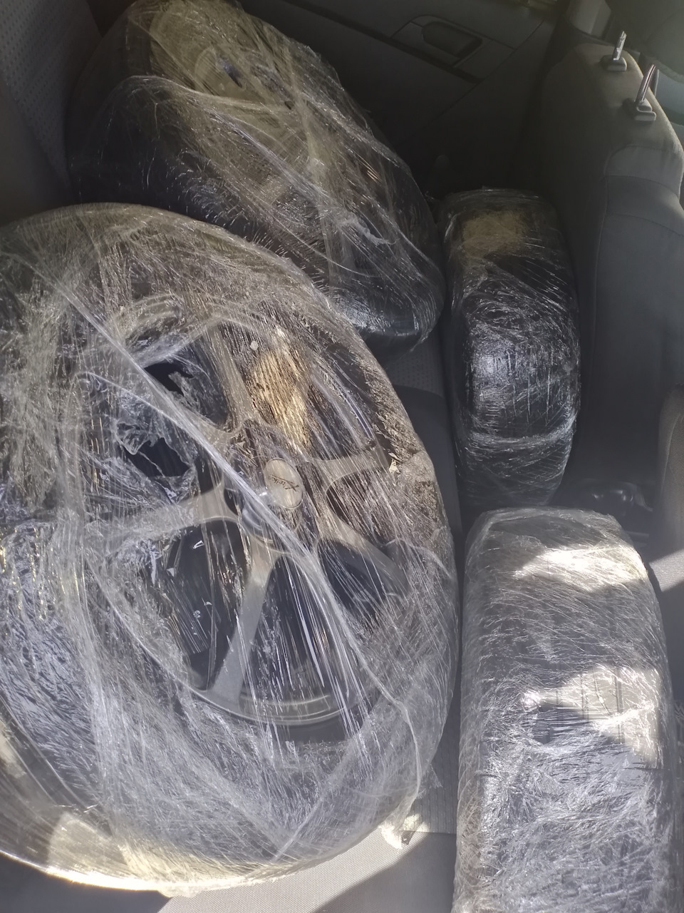 Везем из места хранения. — Chevrolet Aveo 5-door (1G)