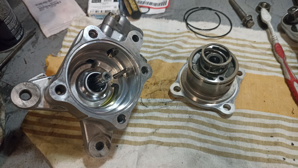 Переборка насоса ГУРа — Honda Prelude (BA8, BA9, BB1, BB4), 2,2 л, 1993 ...