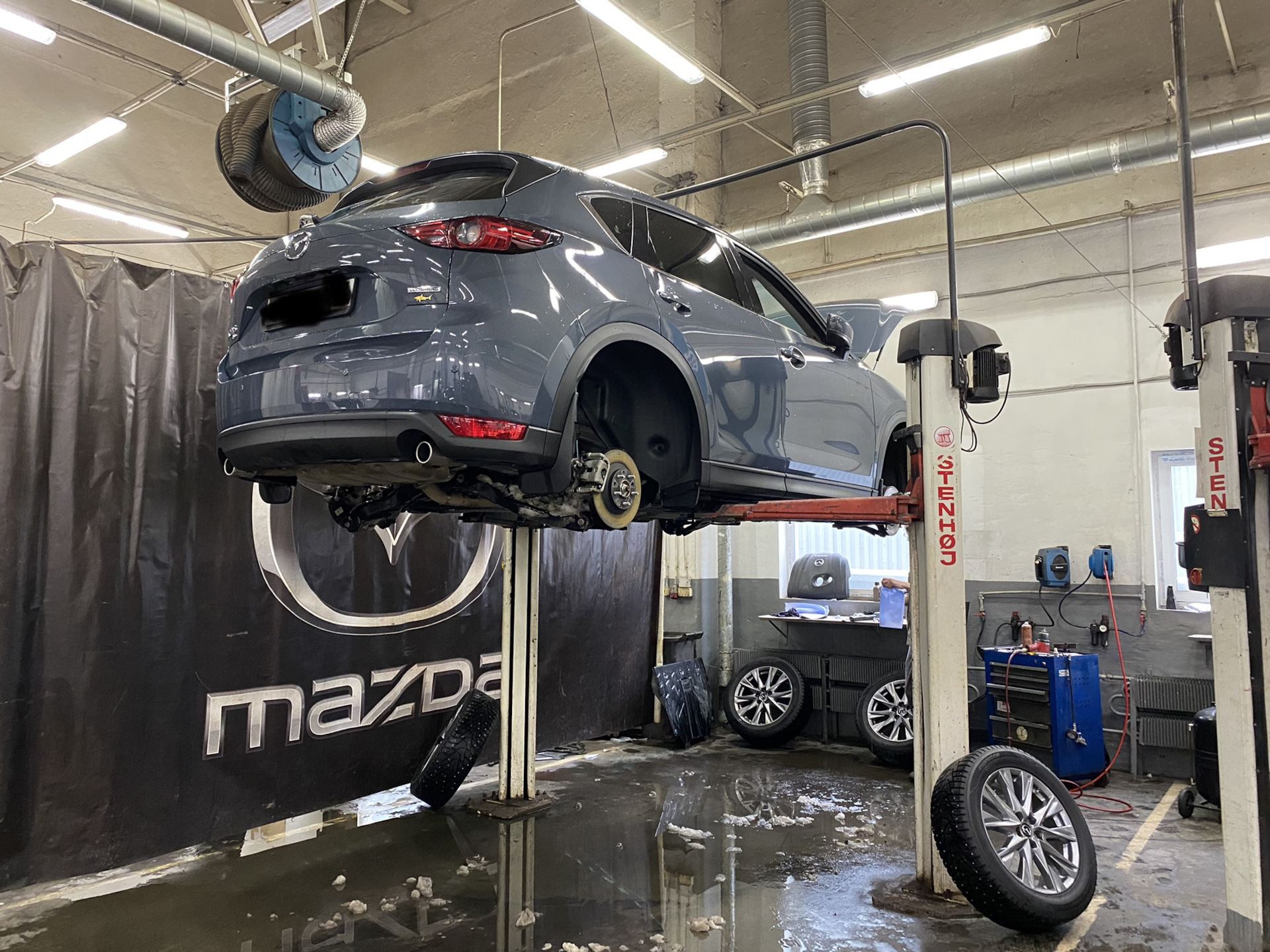 ТО-2 в Автомире на Варшавке — Mazda CX-5 (2G), 2,5 л, 2020 года | плановое  ТО | DRIVE2