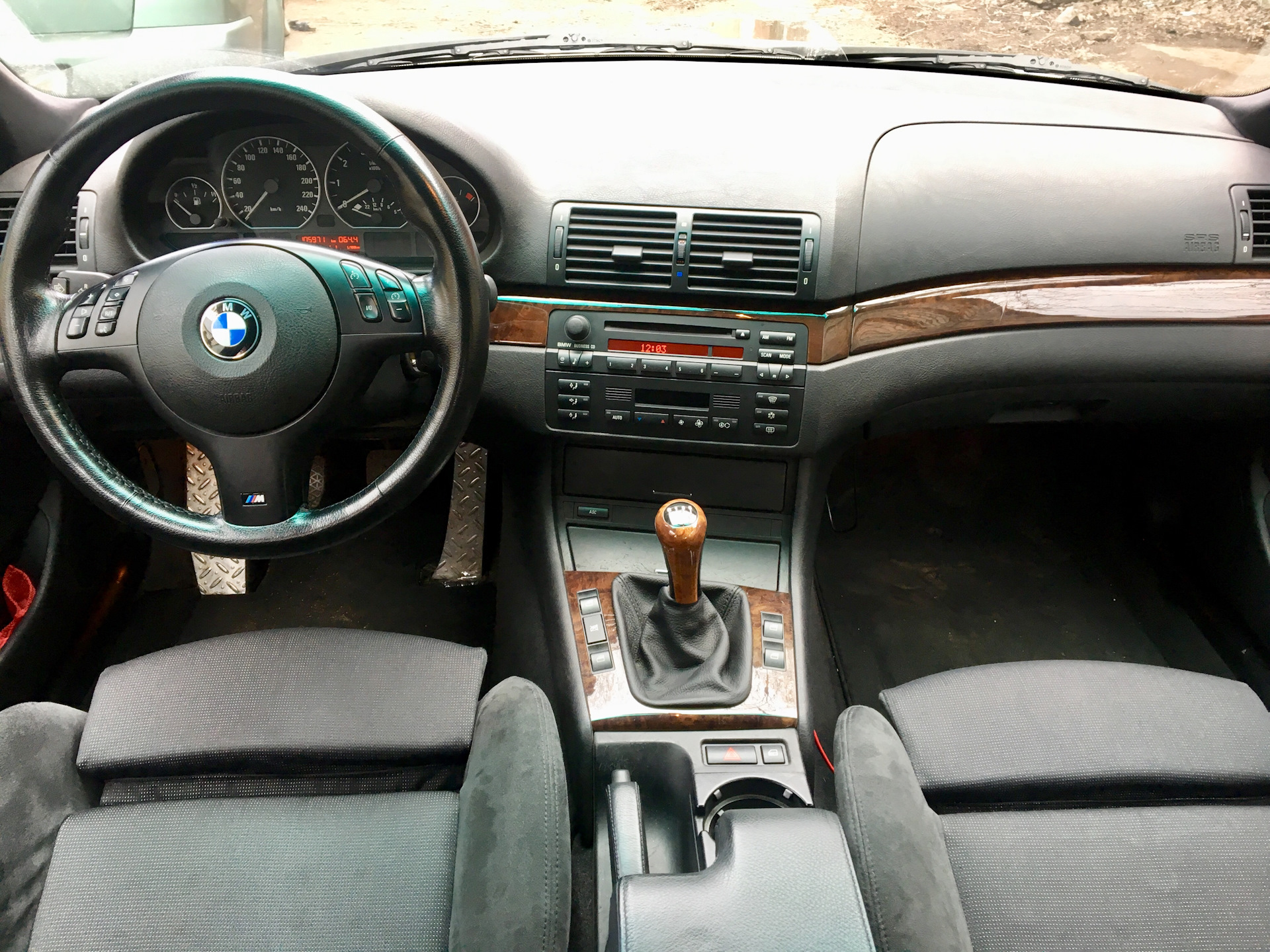 BMW 3 e46 салон