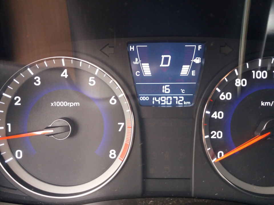 Замена втулок и стоек стабилизатора — Hyundai Solaris, 1,6 л, 2013 года ...
