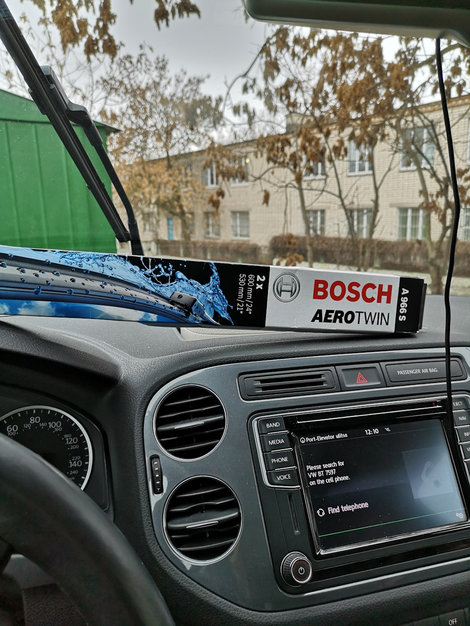Замена дворников — Volkswagen Tiguan (1G), 2 л, 2016 года | аксессуары ...