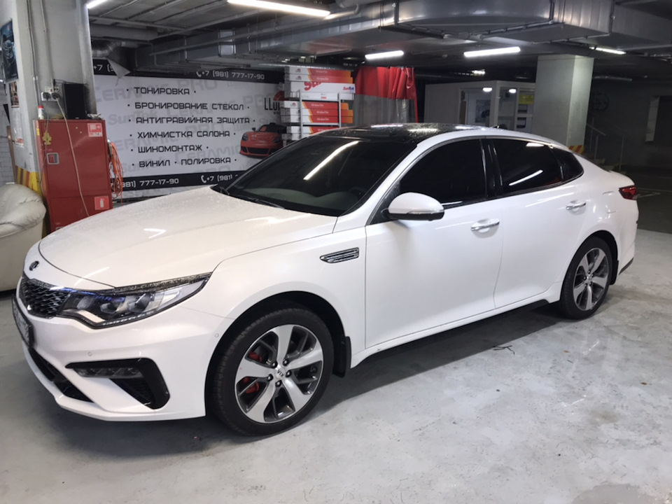 Kia Optima 2022 зима