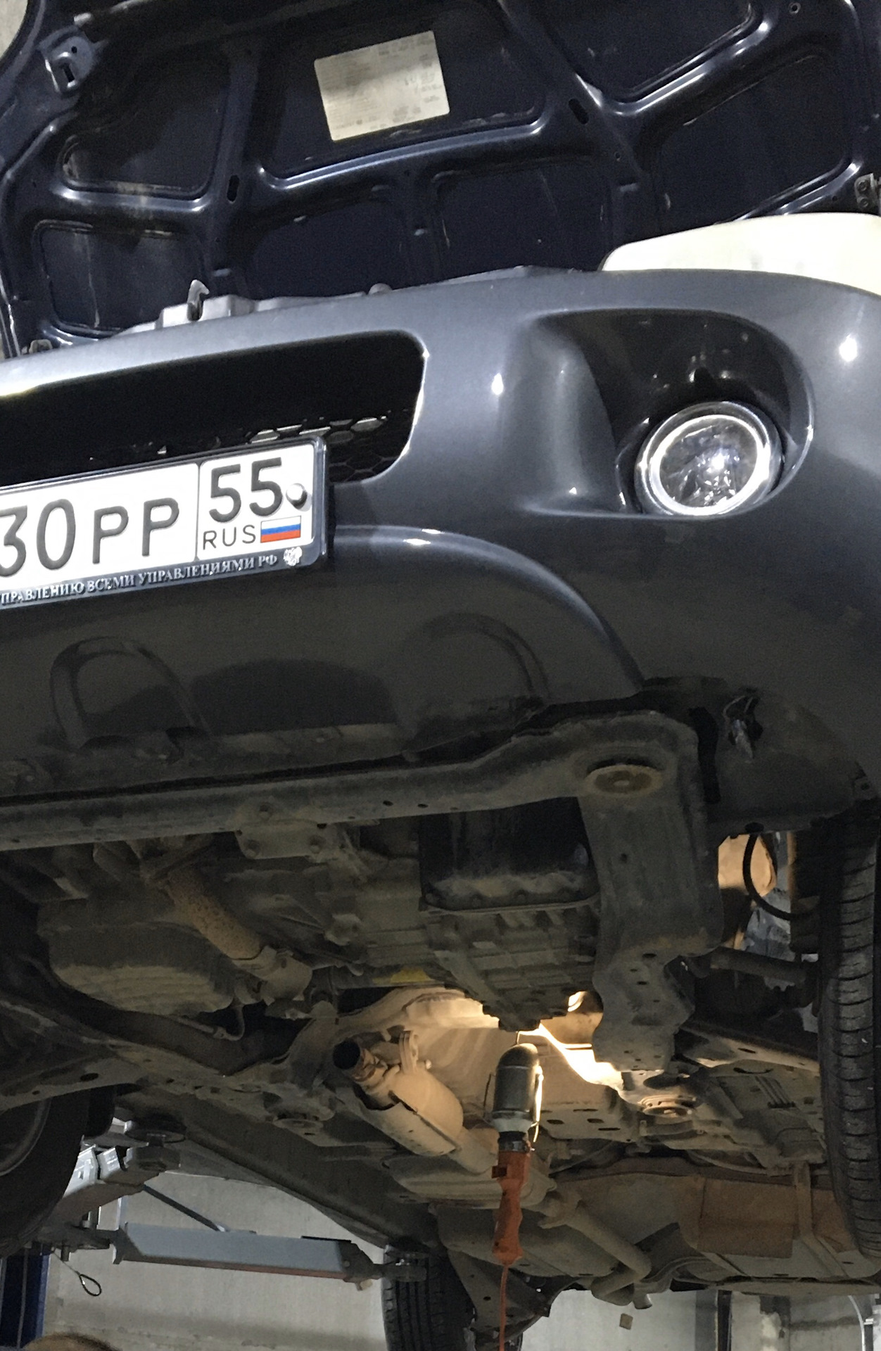 208430 миль Замена гофры на глушителе(30.04.2020) — Hyundai Santa Fe ...