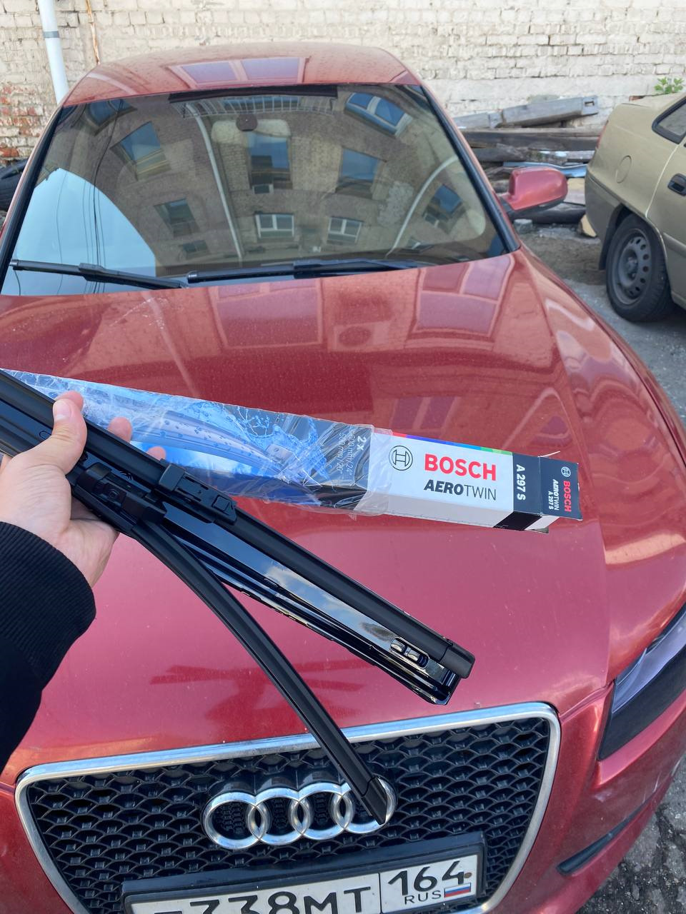 Замена лобового — Audi A5 Sportback (1G), 2 л, 2009 года | запчасти ...