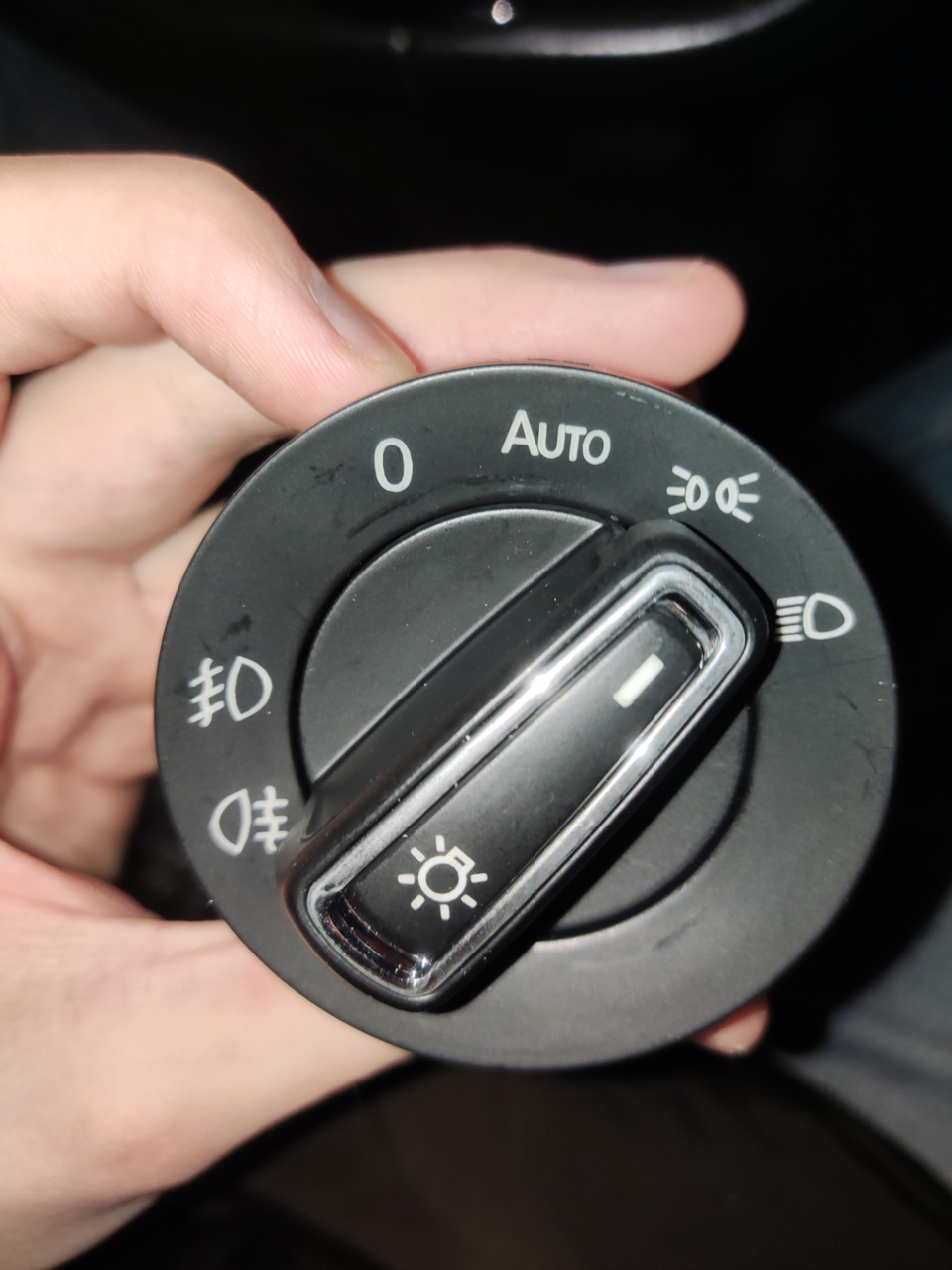 ⏲️Переключатель света🔦 — Volkswagen Golf Mk7, 1,2 л, 2013 года | тюнинг ...
