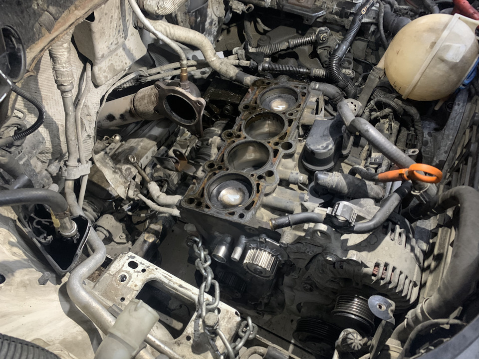 #6. Устранение масложора и удаление балансирных валов — Volkswagen Golf ...