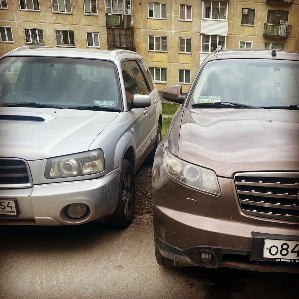 Эх лето лето… — Subaru Forester (SG), 2 л, 2004 года | просто так | DRIVE2