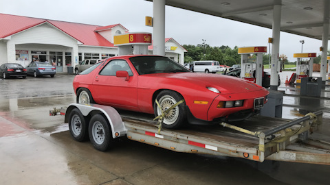 porsche 928 красная отзывы