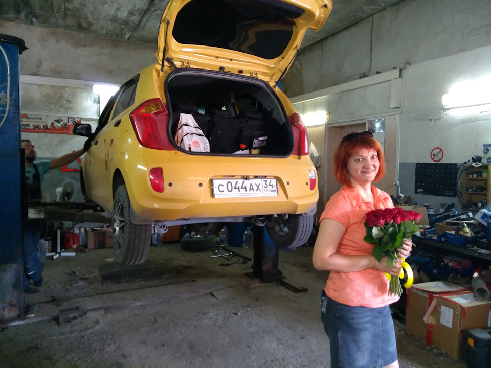 Ей можно… У неё вчера днюха была :) — KIA Picanto (2G)