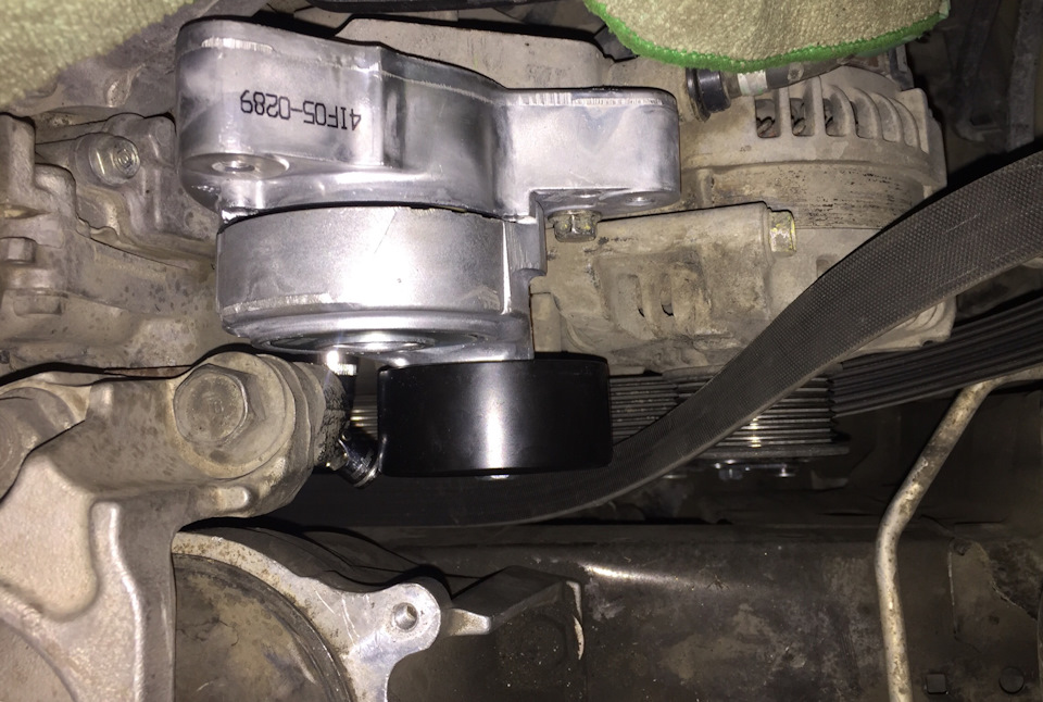 Генератор и как его достать! - Honda CR-V (RD4, RD5, RD6, RD7), 2,4 л, 2002 года