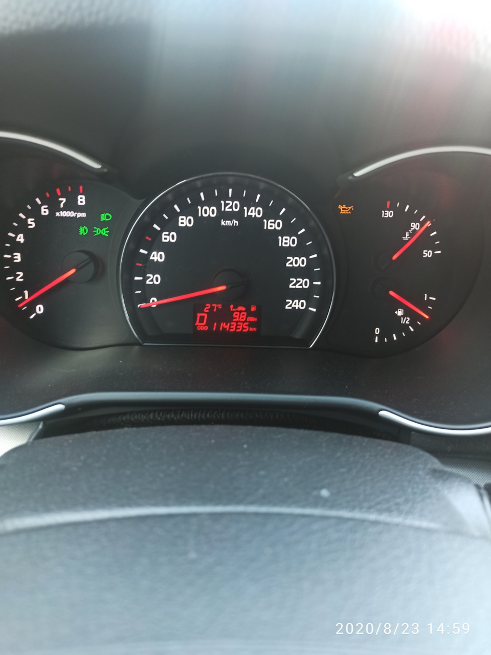 Расход — KIA Sorento (2G), 2,4 л, 2013 года | наблюдение | DRIVE2