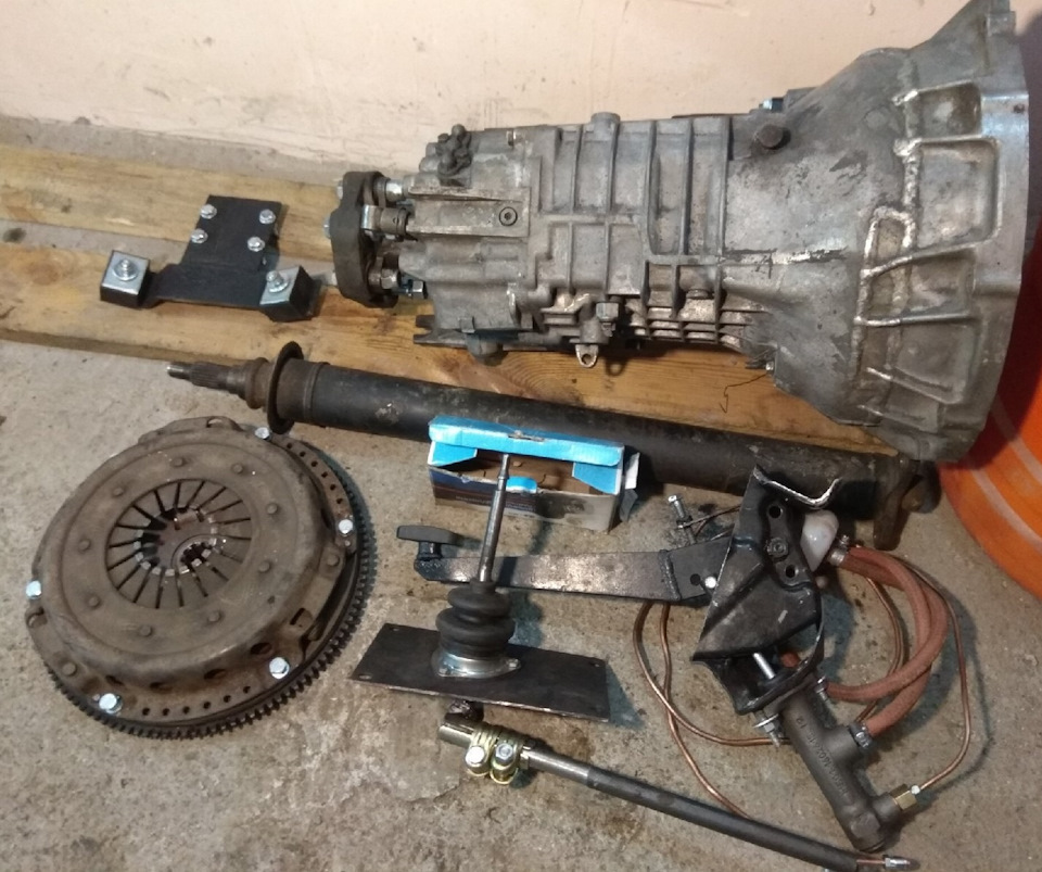 Переход на Getrag 260, новая траверса кпп, новая кулиса. — Toyota Mark ...