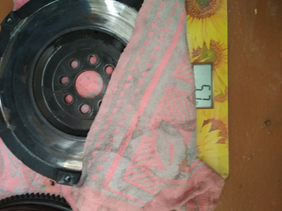 Замена двухмассового маховика на облегчённый одномассовый с усиленной ...