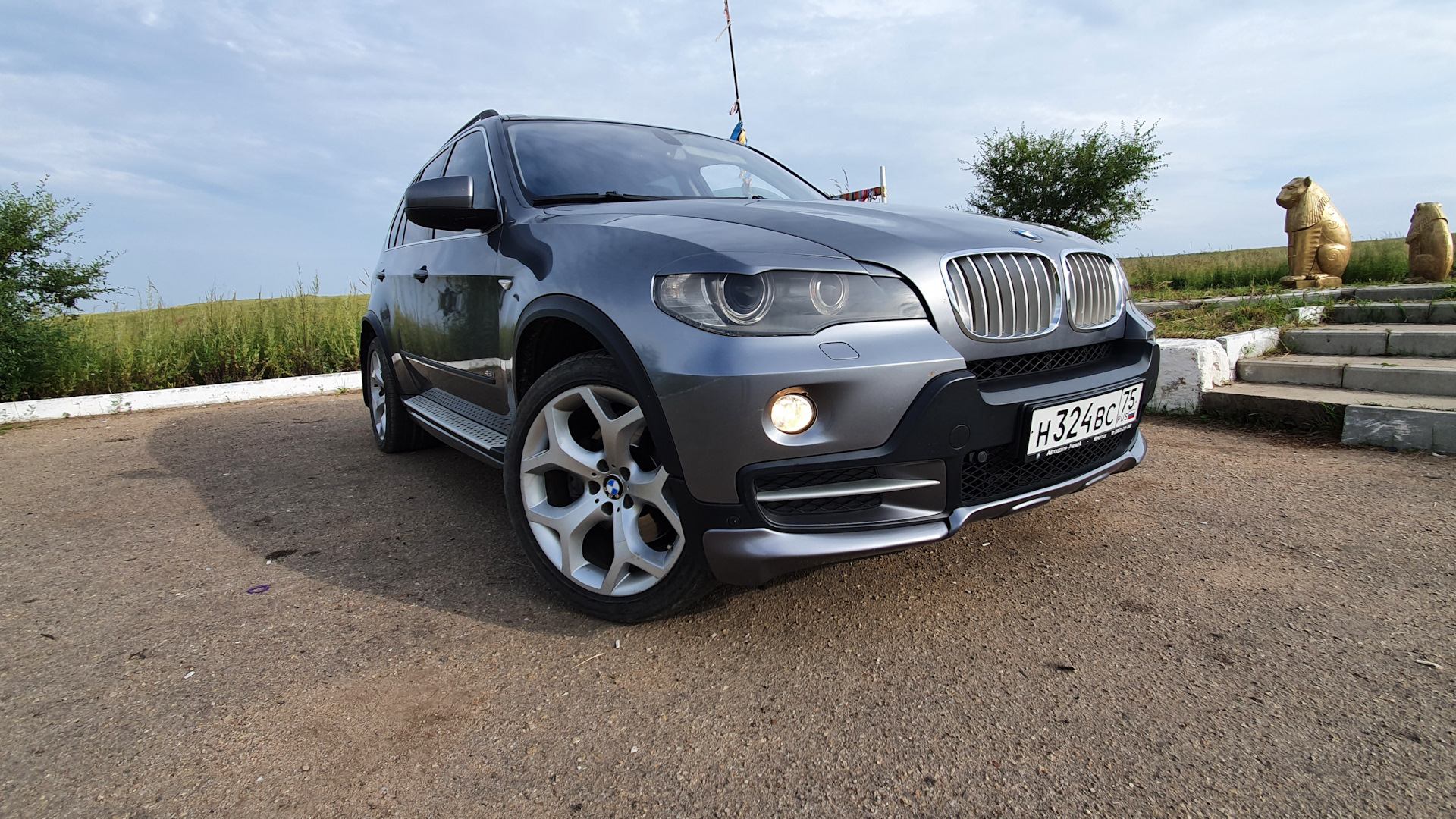 BMW X5 (E70) 4.8 бензиновый 2009 | Рычащий на DRIVE2