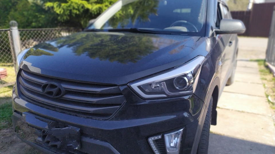 ПТФ с ДХО — Hyundai Creta (1G), 1,6 л, 2018 года | стайлинг | DRIVE2