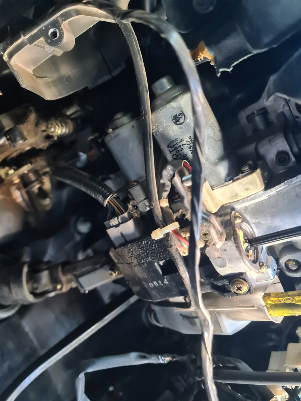 Не работает регулировка руля по высоте[исправлено] — Toyota Aristo (II ...