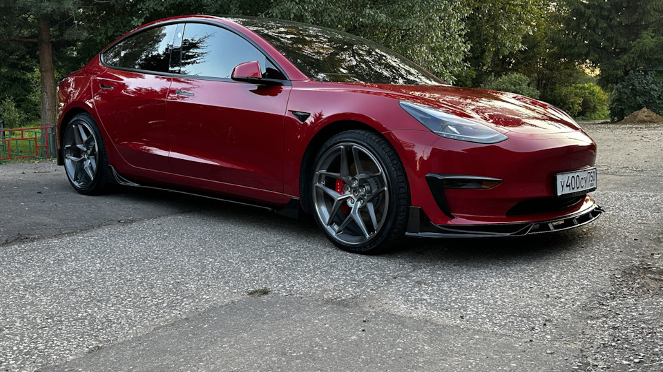 Tesla Model 3 электрический 2021 M3 performance HRE на DRIVE2