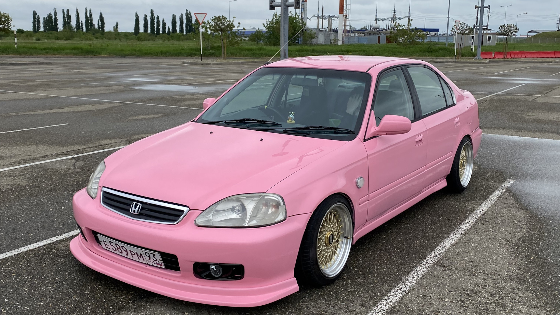 Honda Civic Ferio (6G) 1.3 бензиновый 1998 | 💕Розовая 💕 на DRIVE2