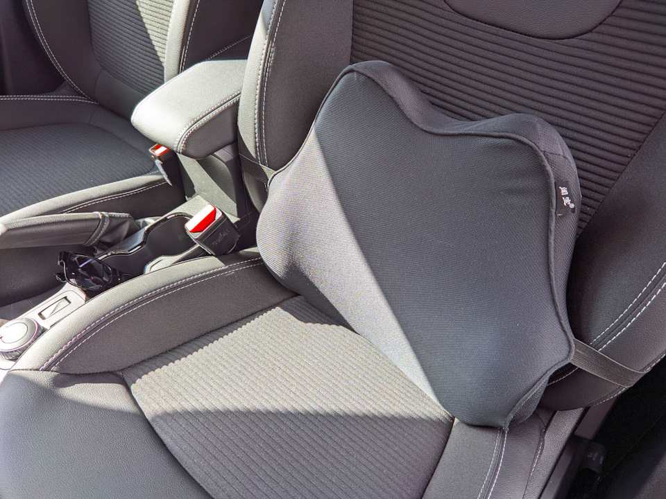 Очень выручает поясничная подушка — Renault Kaptur (2020)