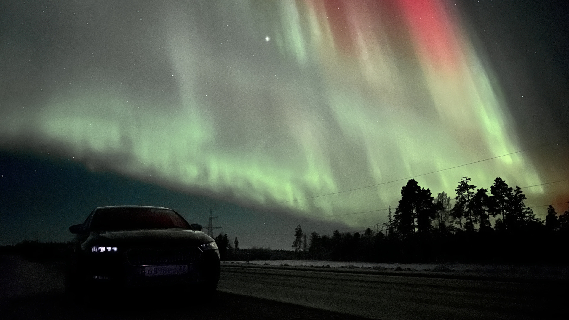 В погоне за северным сиянием! Путешествие на север — Skoda Octavia A8 Mk4,  1,4 л, 2022 года | путешествие | DRIVE2