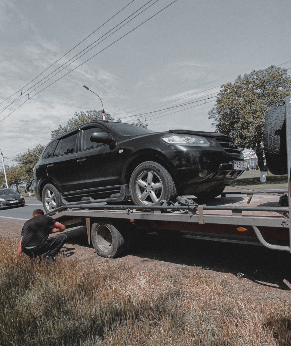 Фото в бортжурнале Hyundai Santa Fe (2G)